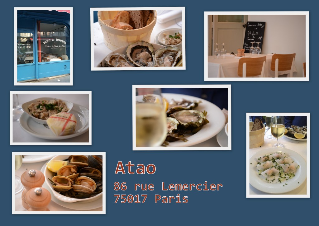 Restaurant ATAO Paris 17