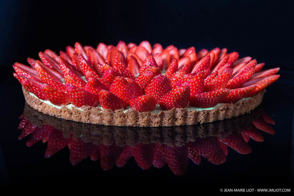 Belle tarte aux fraises JM Liot